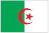 Флаг Алжира. Государственный язык - арабский