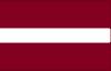 Флаг Латвии. Государственный язык - латышский