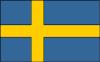 Флаг Швеции. Государственный язык - шведский